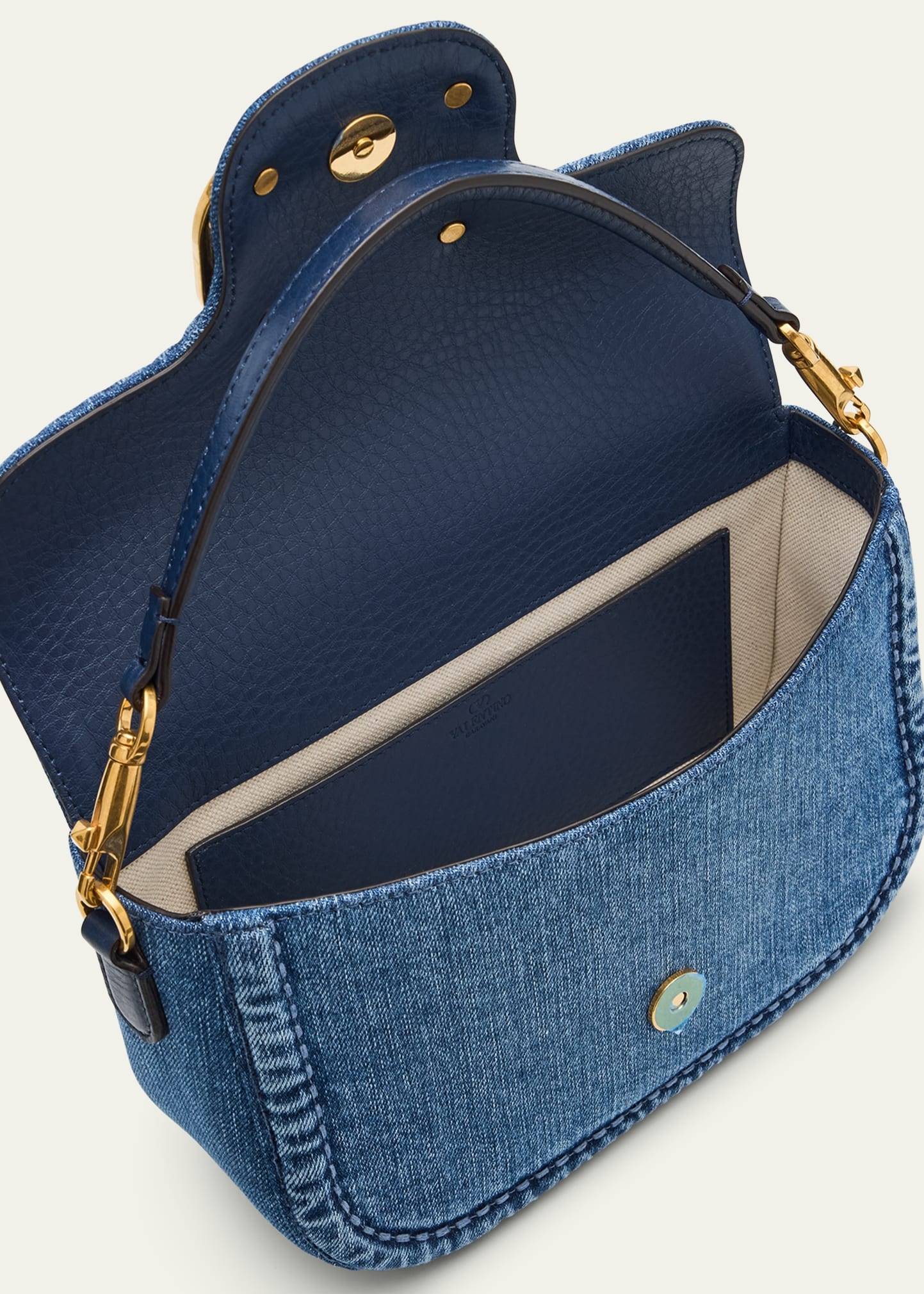 Alltime VLOGO Denim Shoulder Bag - 4