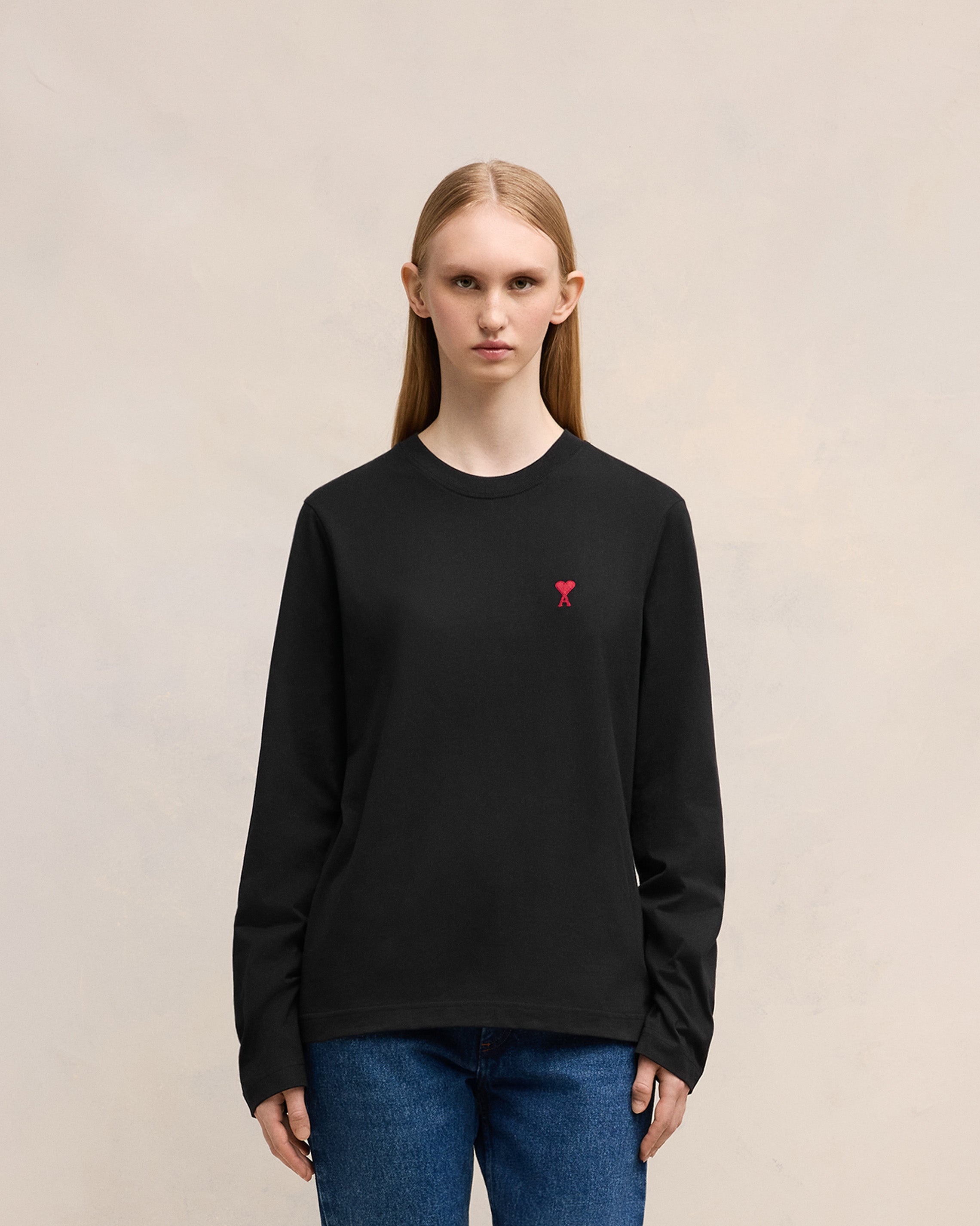 RED AMI DE COEUR LONG SLEEVES T-SHIRT - 2