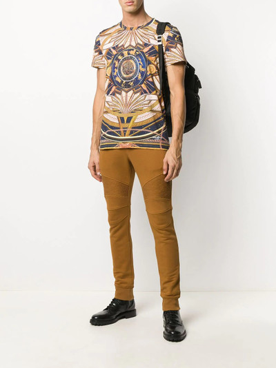 Balmain zodiac print T-shirt outlook