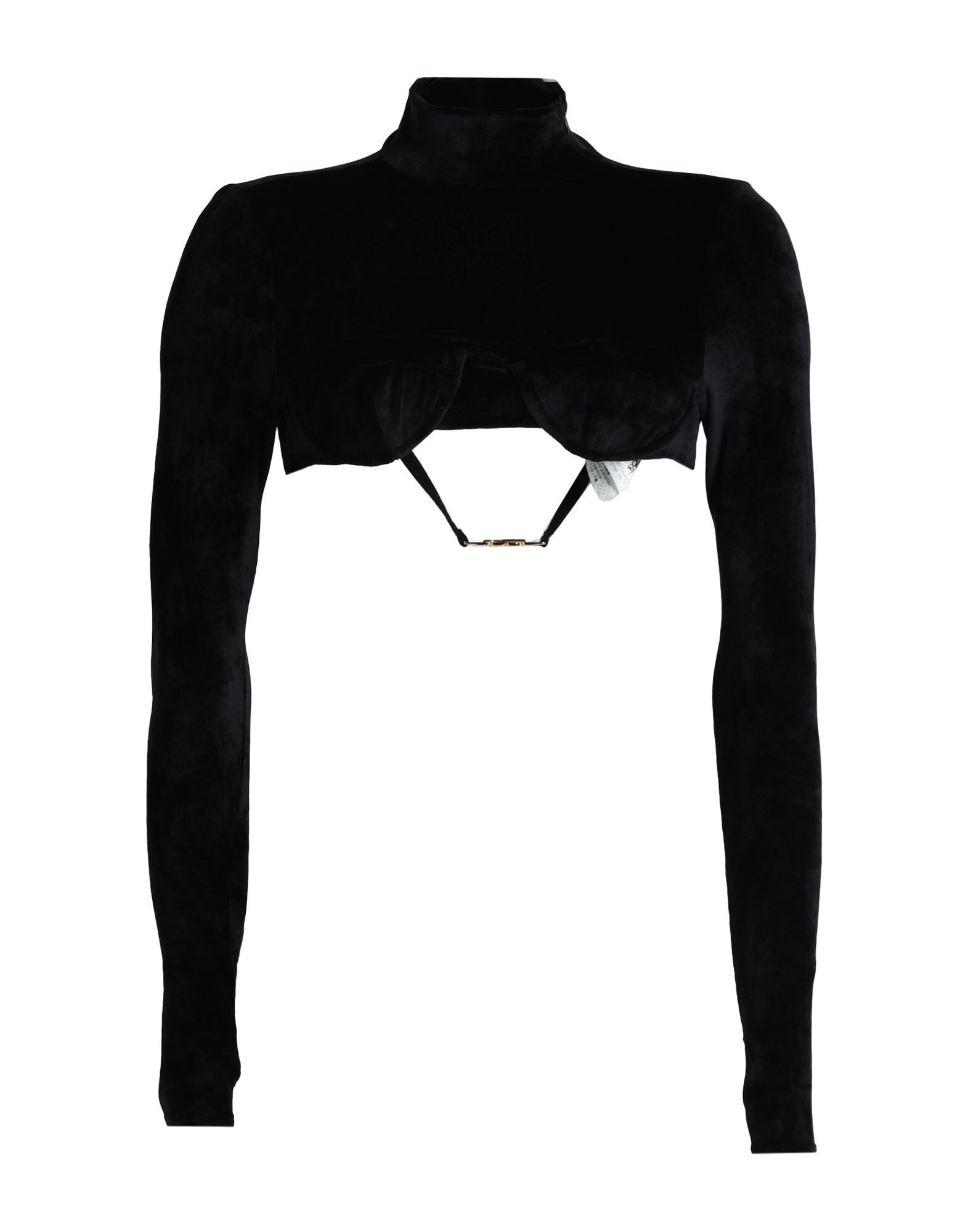 Black Women's Crop Top - 1