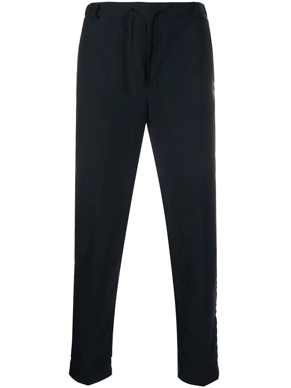 drawstring tailored trousers - 1