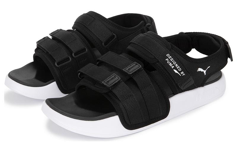 PUMA Leadcat City Sandal 'Black White' 389079-01 - 3