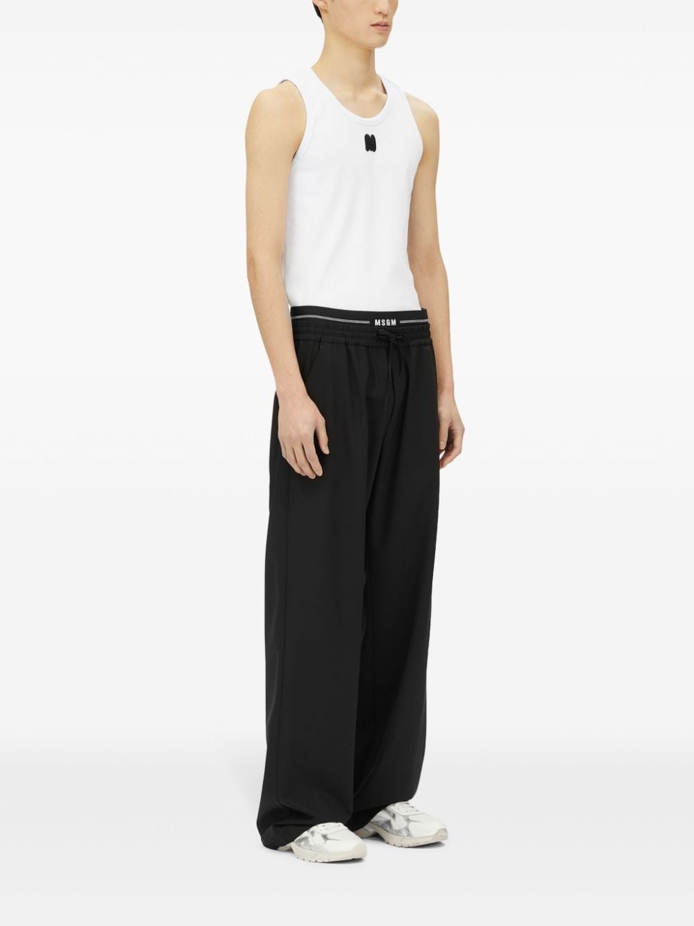 logo waistband lounge trousers - 3
