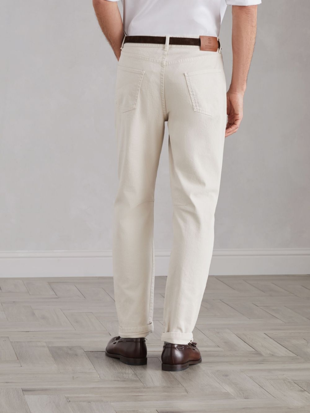 mid-rise straight-leg jeans - 4