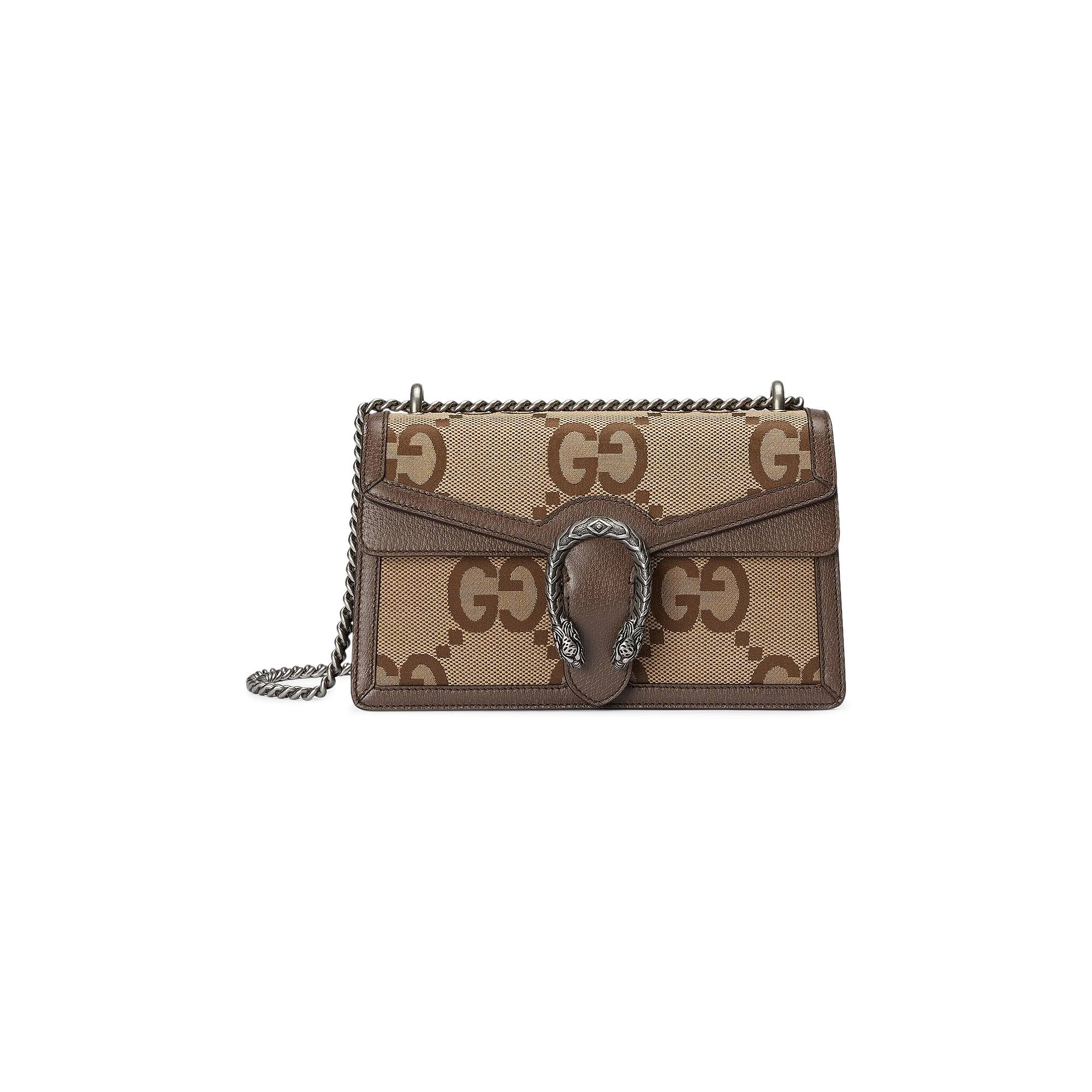 Gucci Dionysus Small Shoulder Bag 'Camel/Ebony' - 1