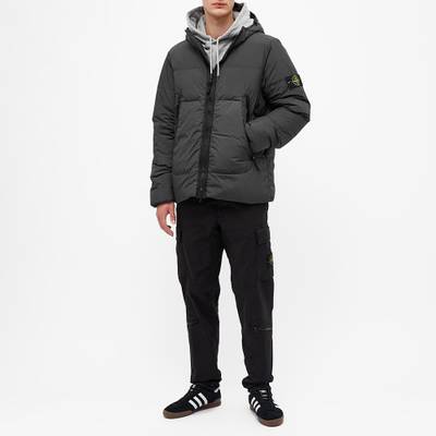 Stone Island Stone Island Garment Dyed Crinkle Reps Hooded Down Jacket outlook