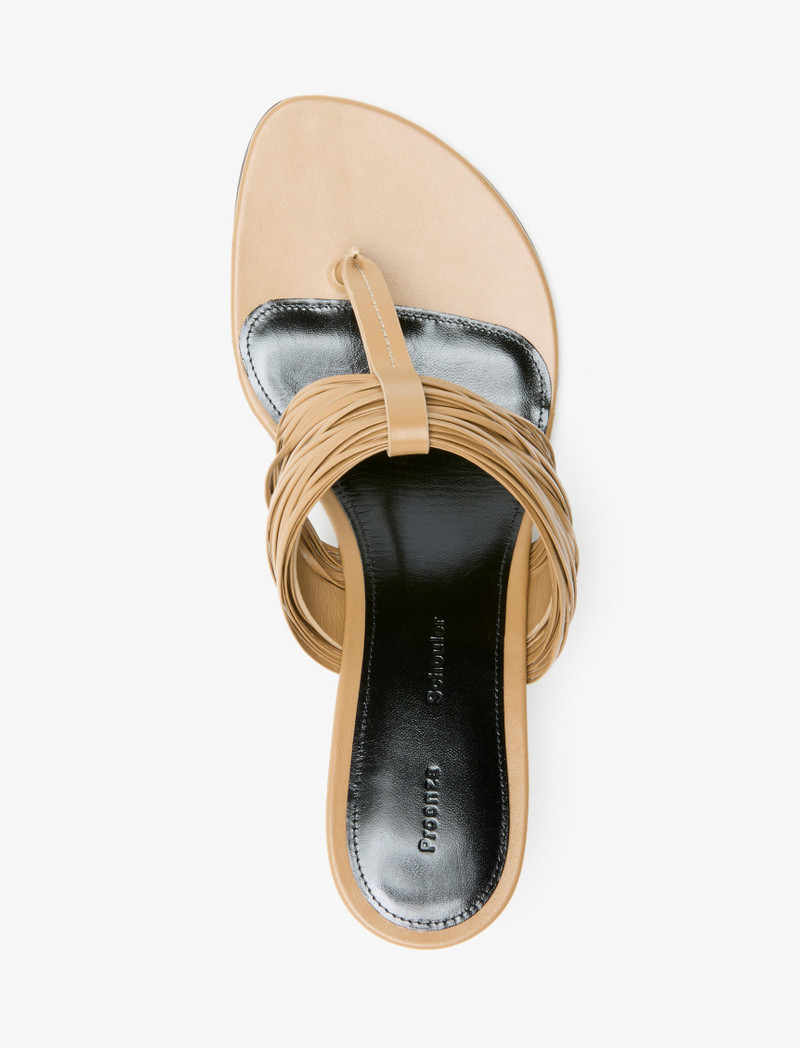 Proenza Schouler Cable T-Strap Sandals outlook