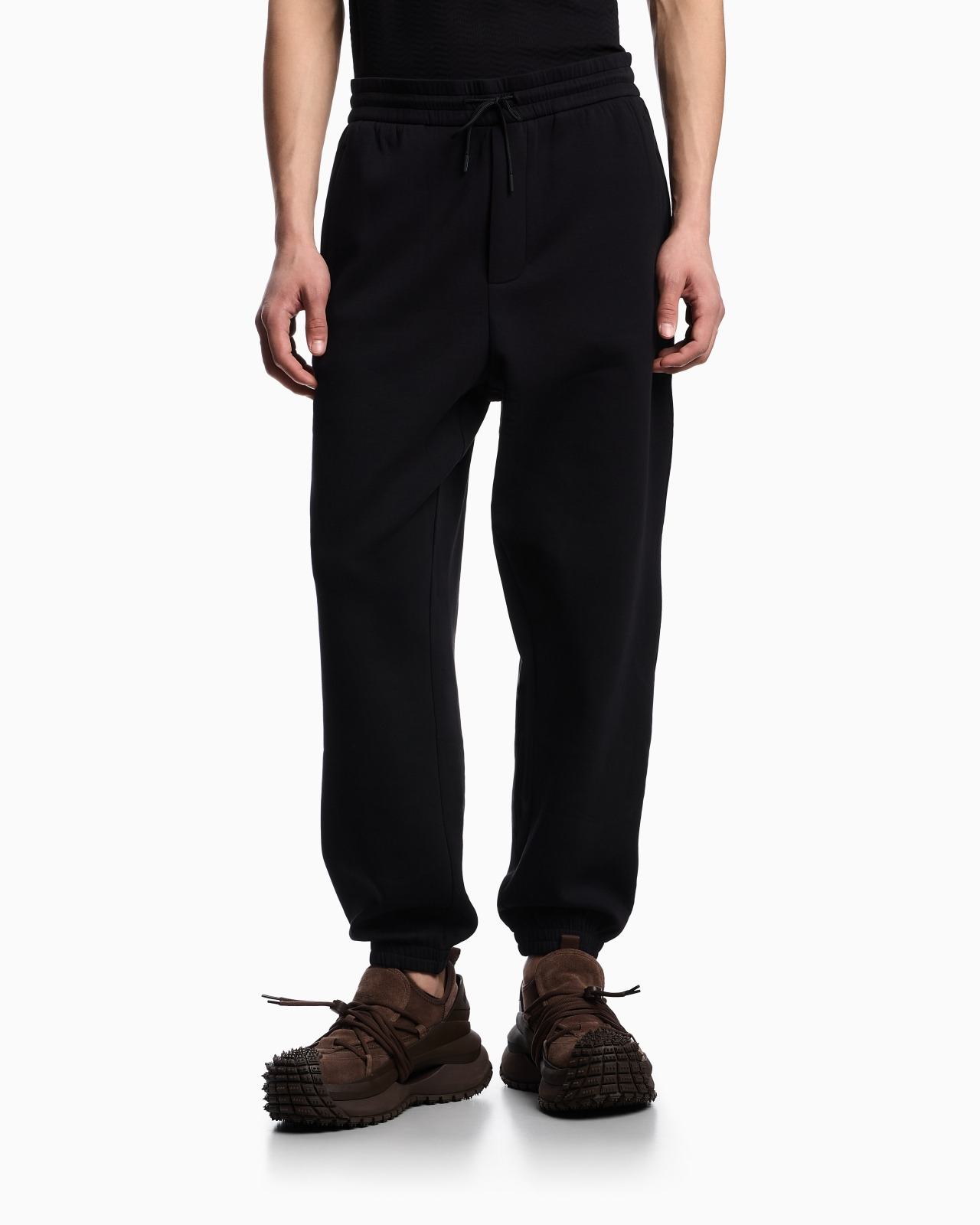 DOUBLE JERSEY DRAWSTRING JOGGERS - 4