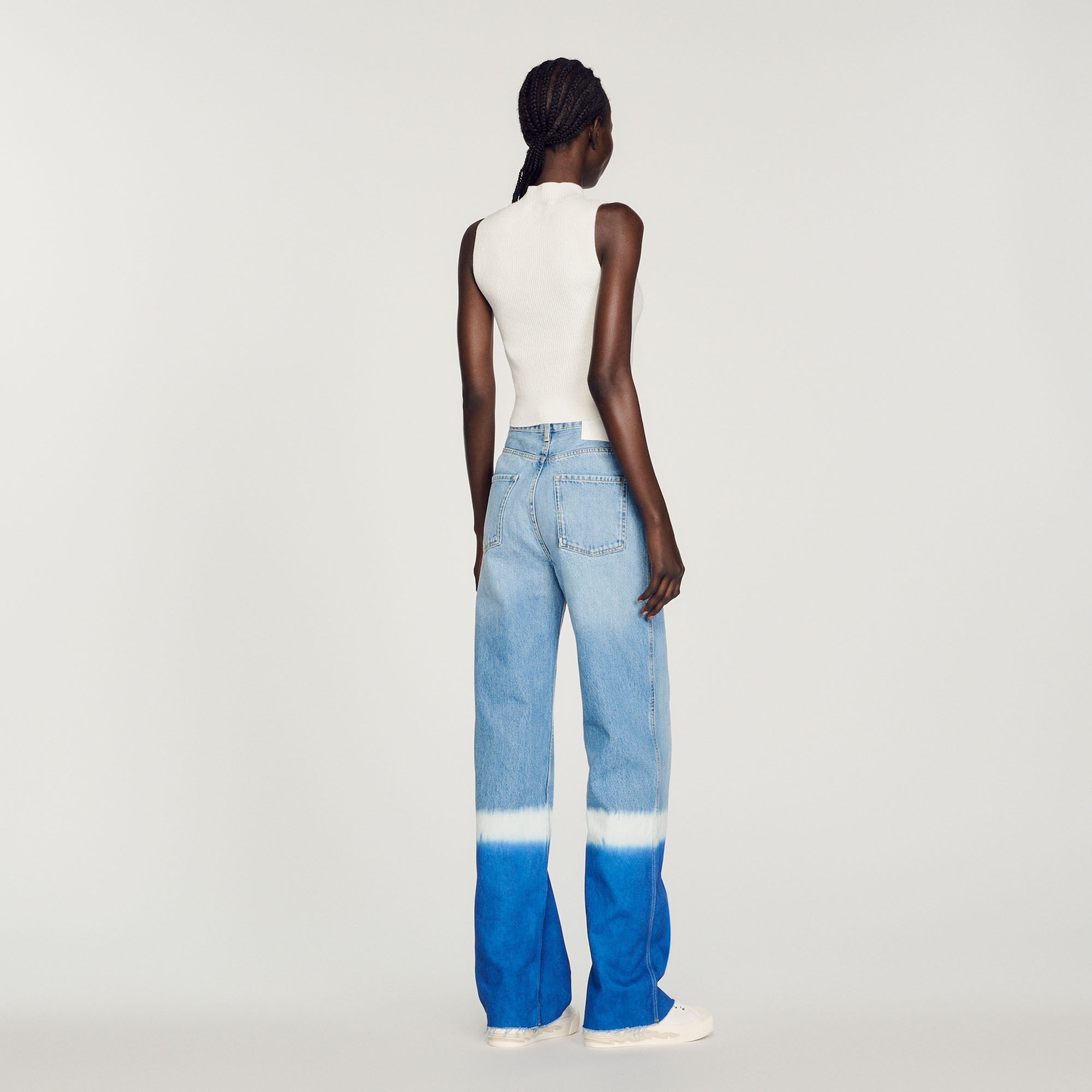 Ribbed cropped sweater - 6