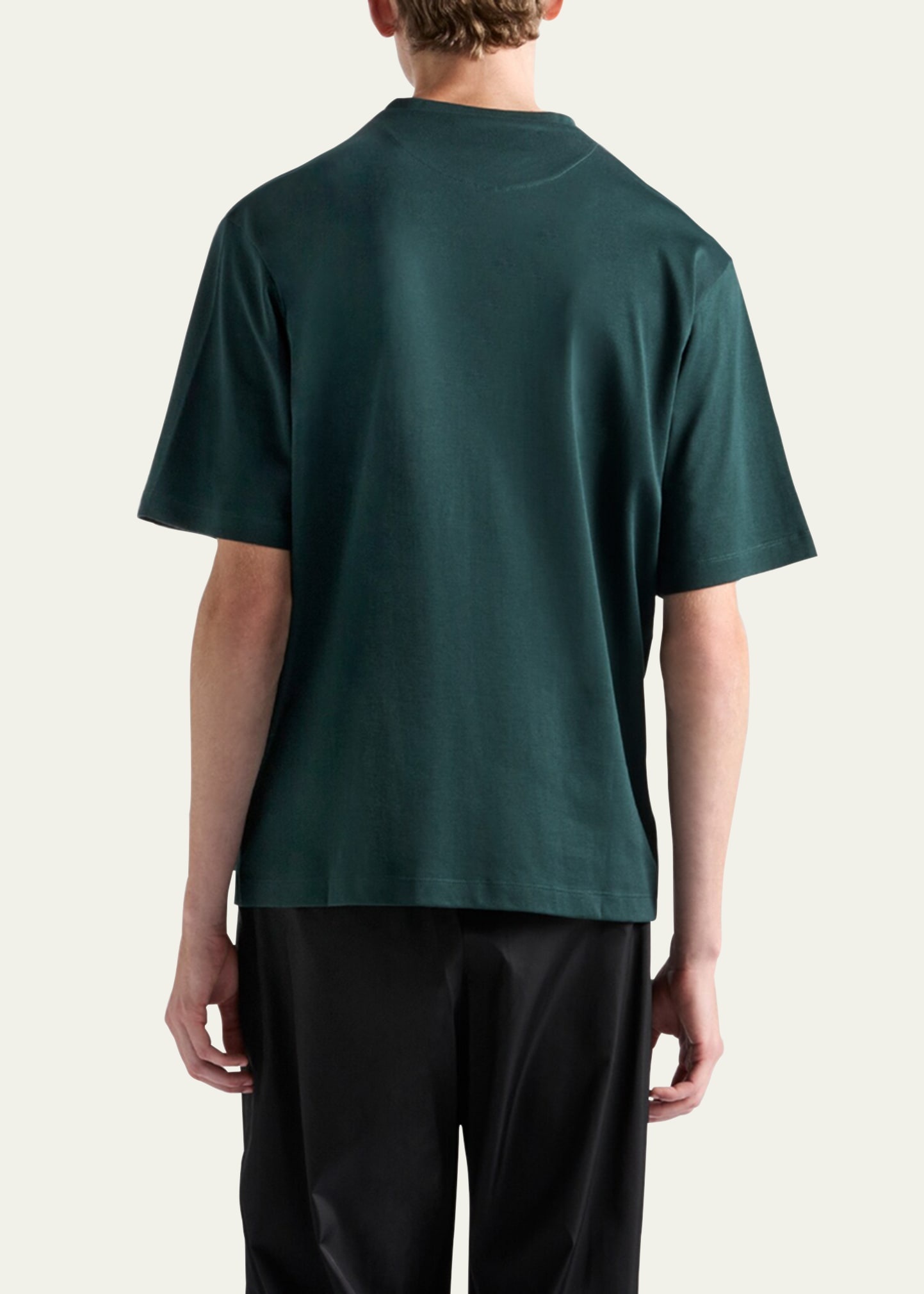 Men's Jersey Triangle Logo T-Shirt - 3