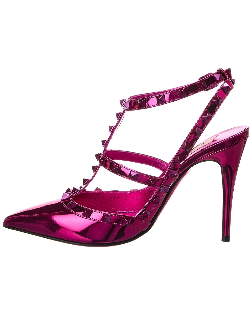 Valentino Rockstud Caged 100 Leather Pump - 2