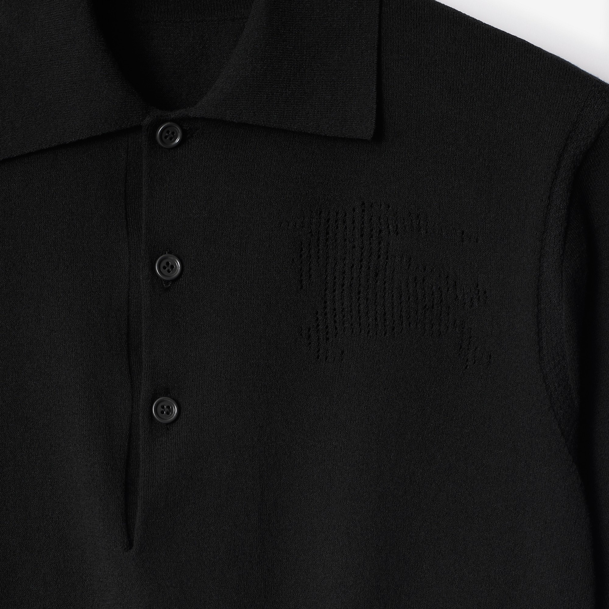 Cotton Blend Polo Shirt - 6