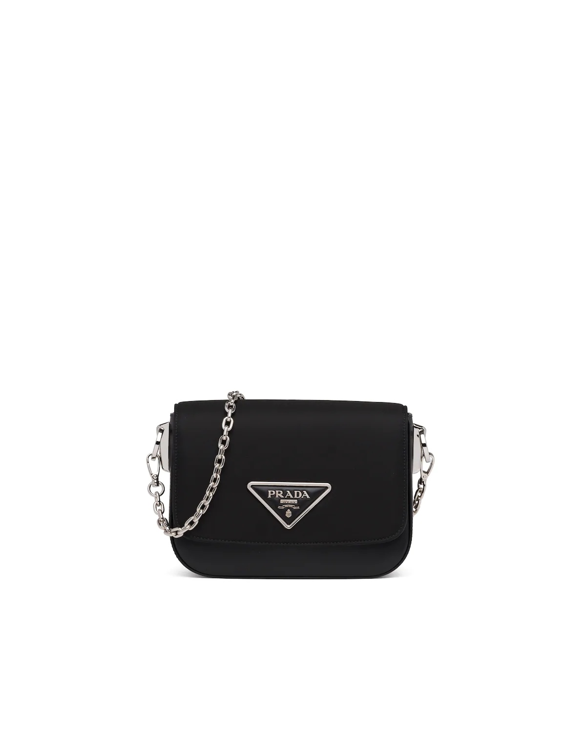 Nylon and leather Prada Identity shoulder bag - 1