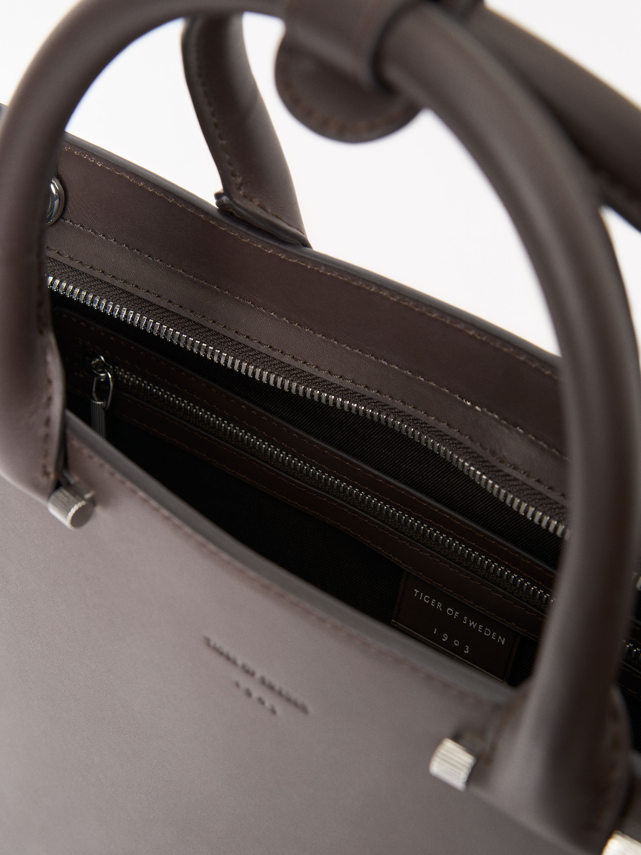 Valise S  Leather Office Bag - 4