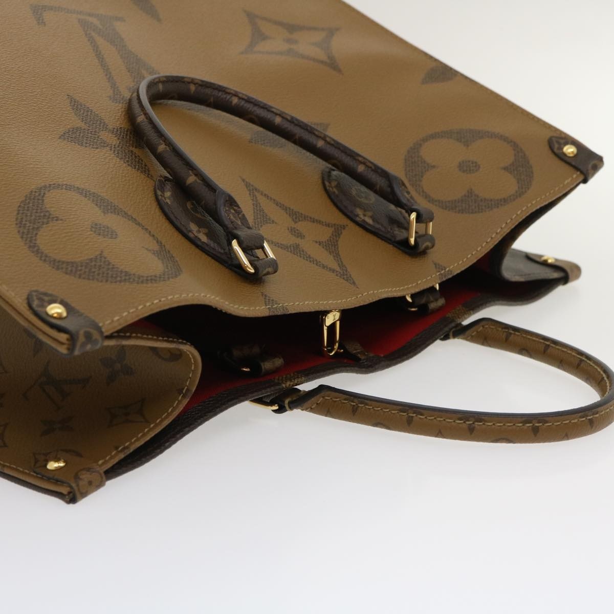 LOUIS VUITTON Monogram Reverse Giant On The Go GM Tote Bag M45320 - 6