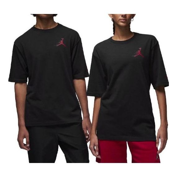 Air Jordan Essentials Holiday T-Shirt 'Black' FD7010-010 - 1