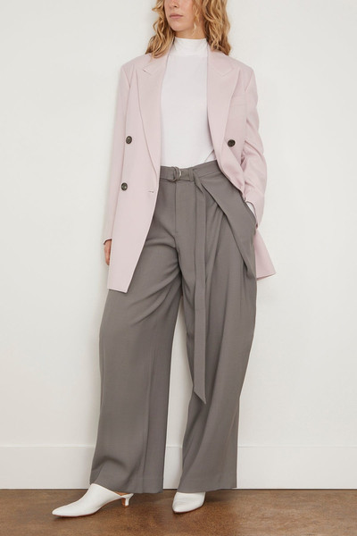 AMI Paris Wide Fit Trousers with Floating Panels in Mineral Grey outlook