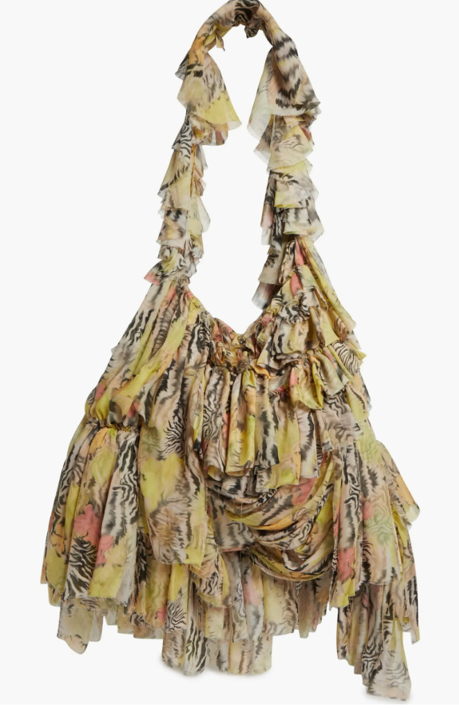 ZEBRA FLORAL CLOUD BAG - 2