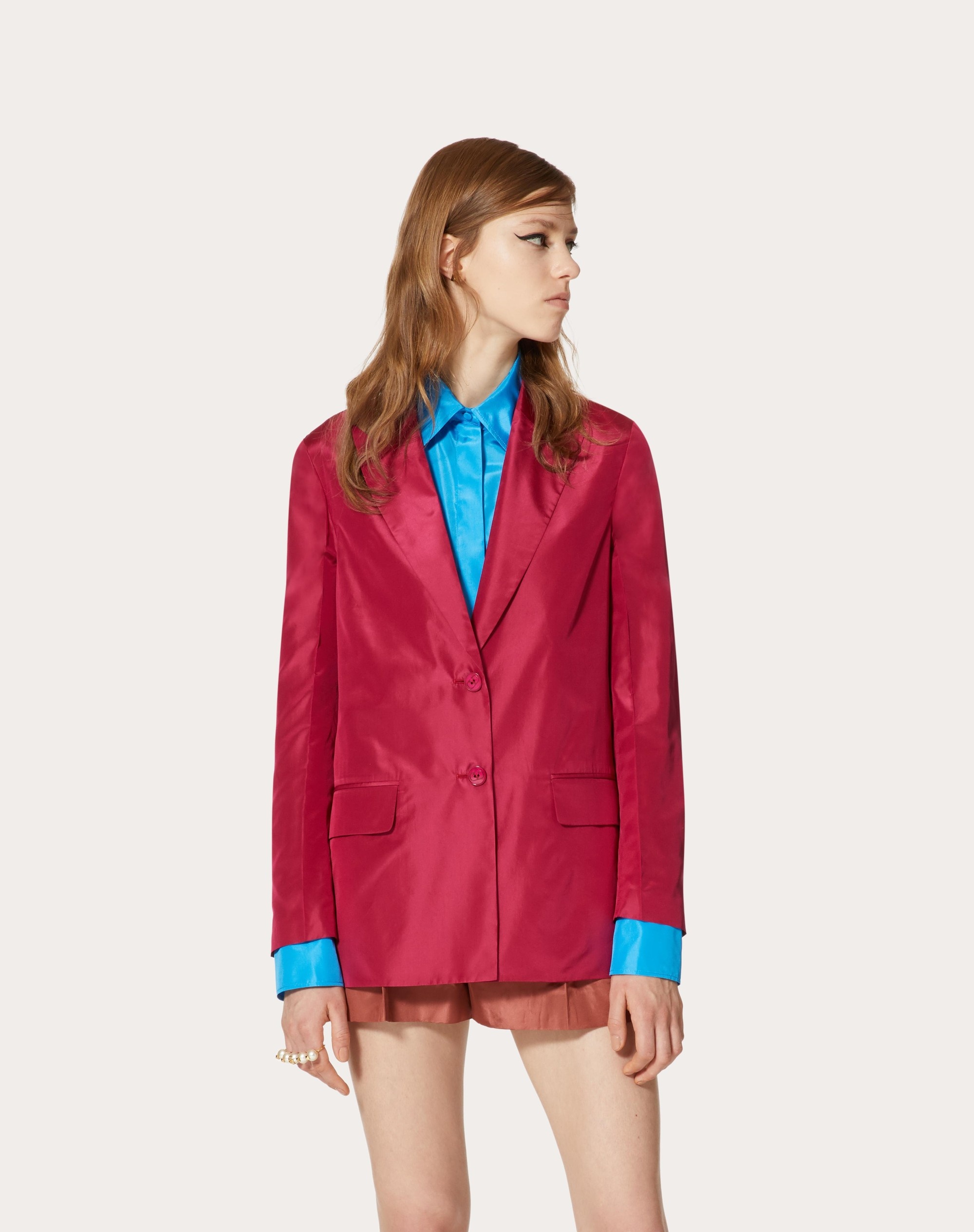 WASHED TAFFETA BLAZER - 3