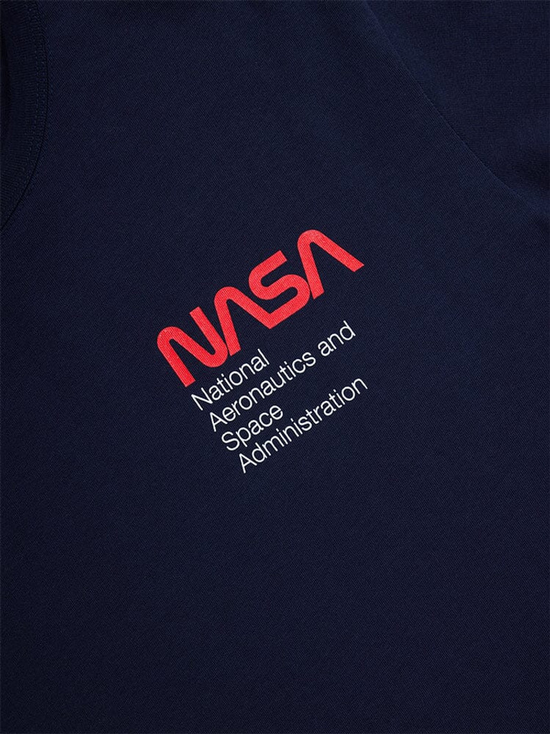 ALPHA INDUSTRIES NASA WORM LOGO GEN II TEE outlook