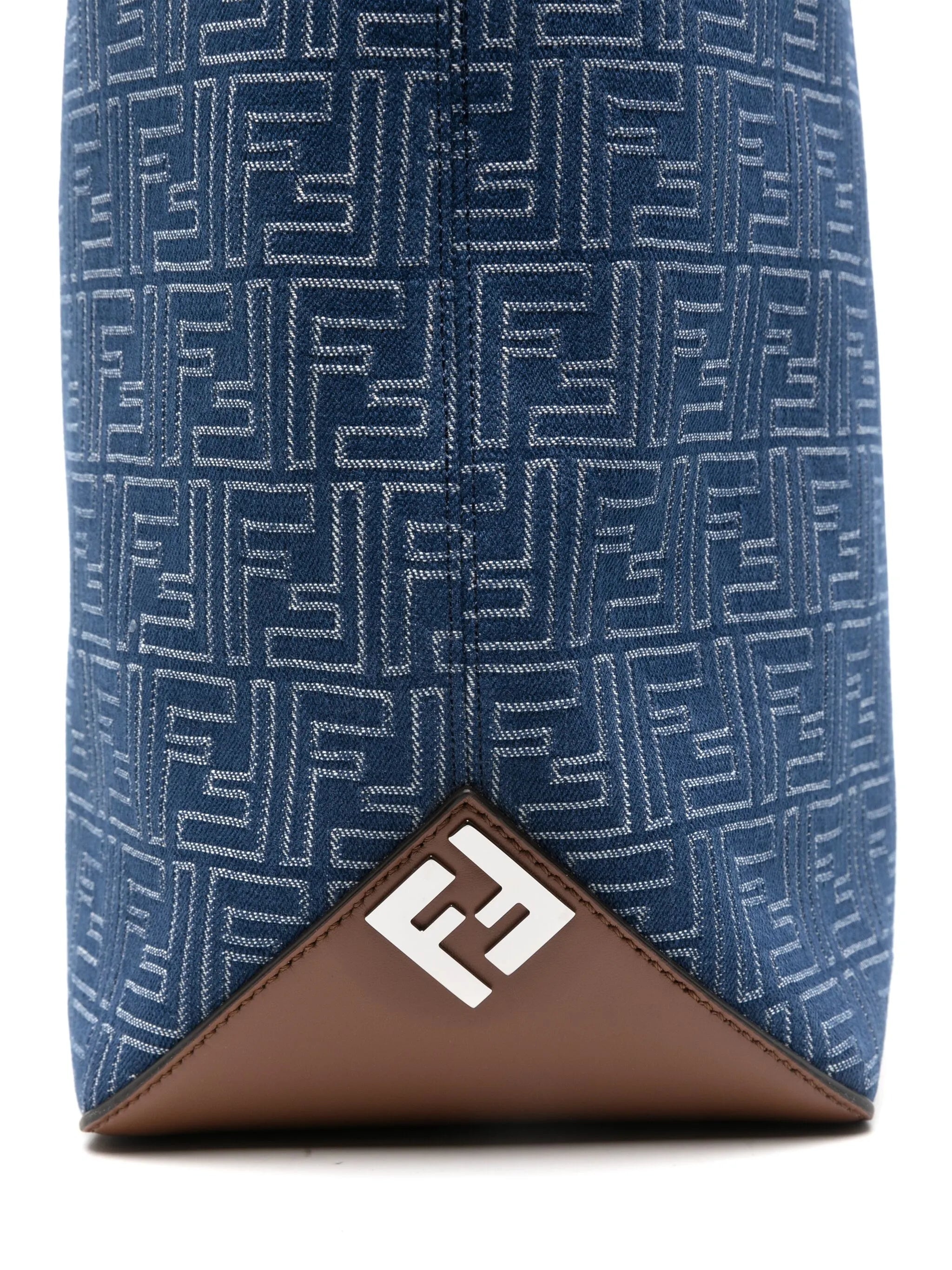 Medium FF Jacquard Shopping Bag - 5