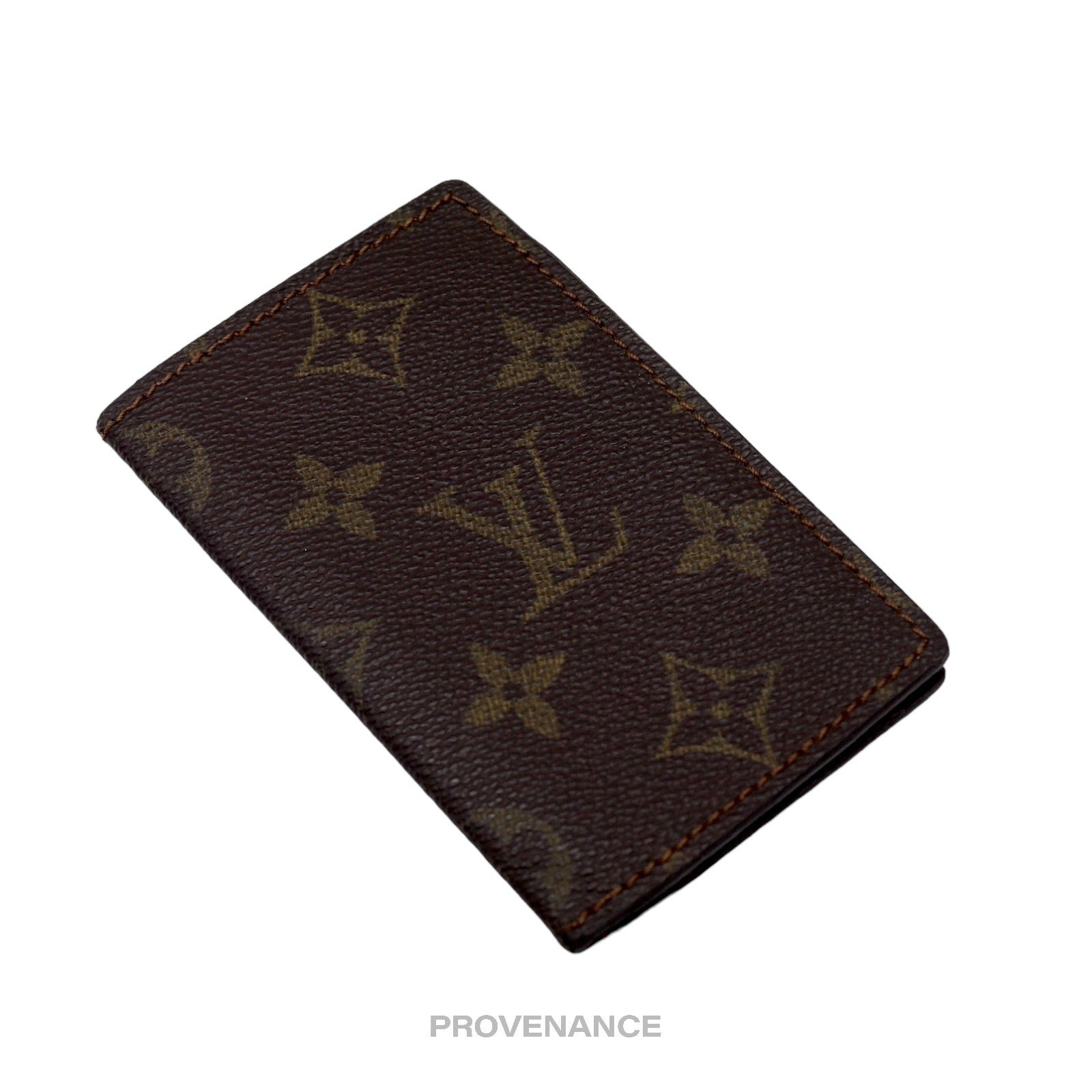 Louis Vuitton Pocket Organizer Card Wallet  - Monogram Small "f" - 5