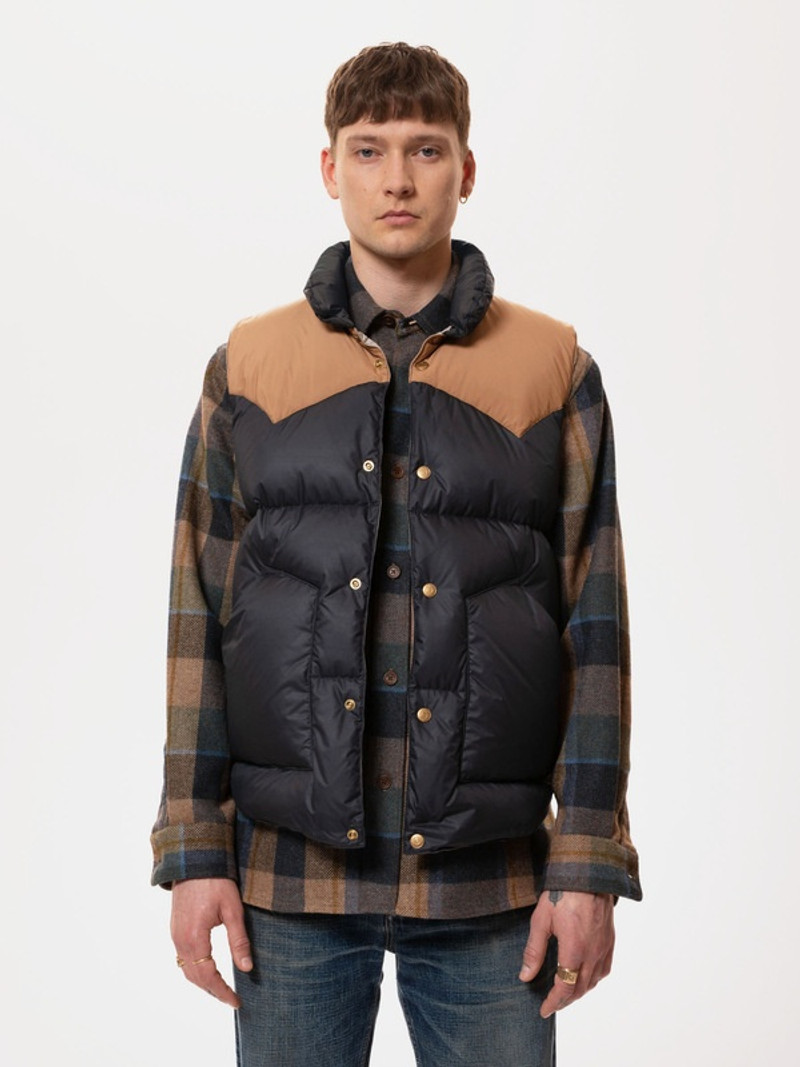Kirk Puffer Vest Navy 3