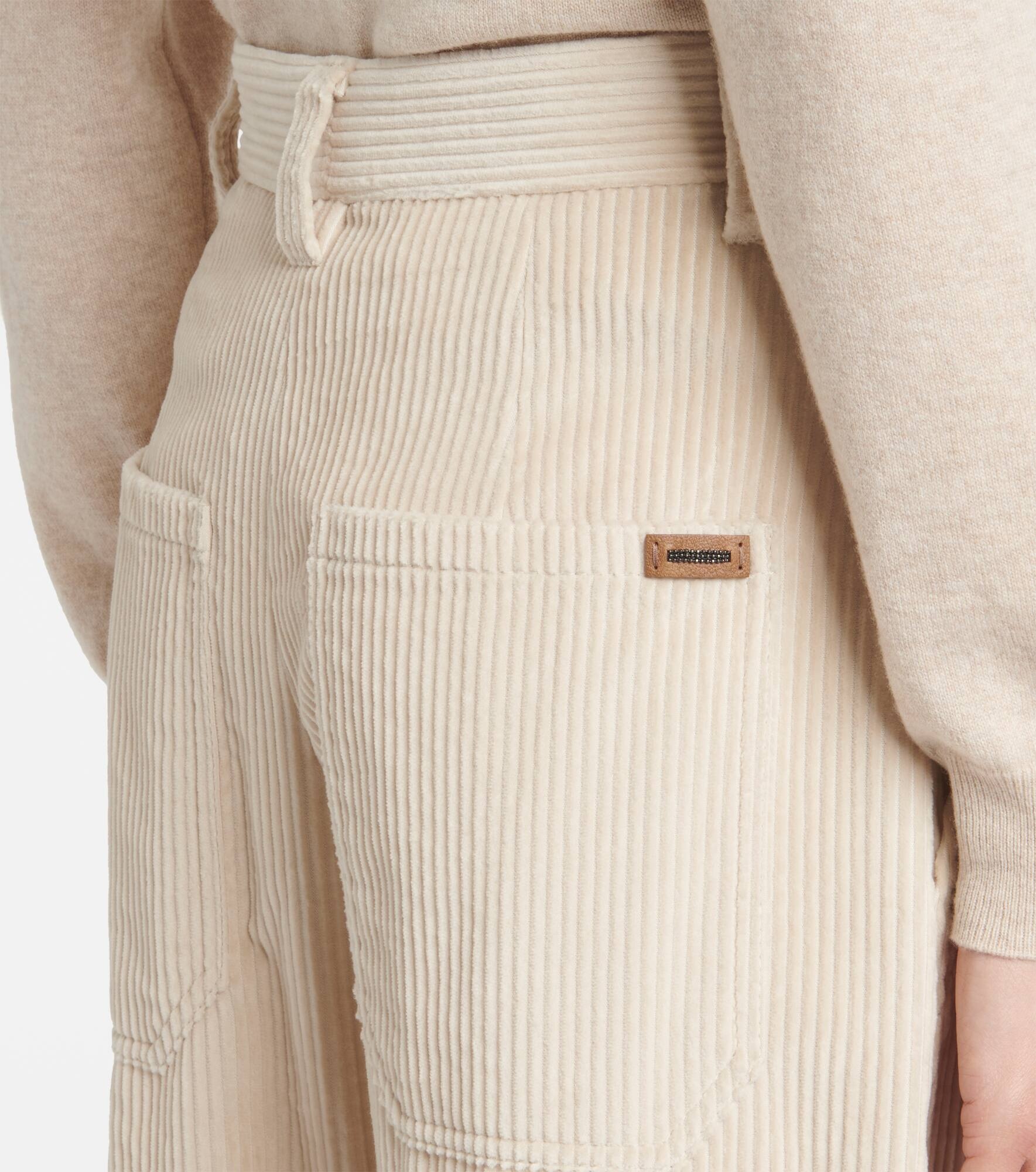 Cotton straight pants - 5