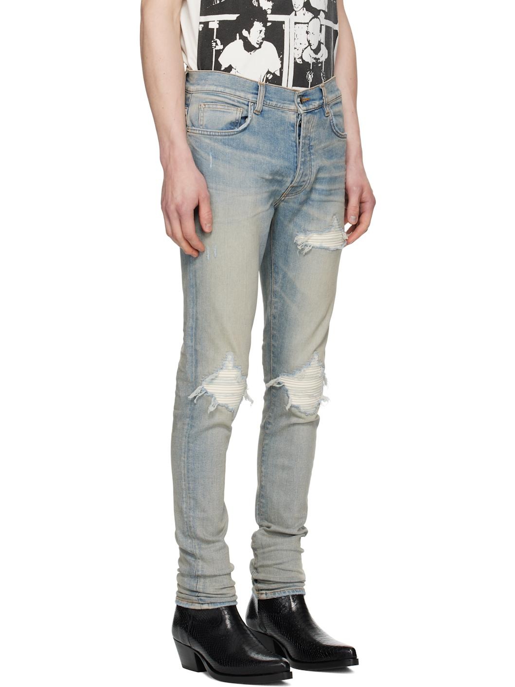 Blue MX1 Ultrasuede Jeans - 2