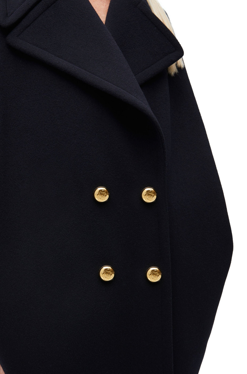 Pebble coat in wool 4