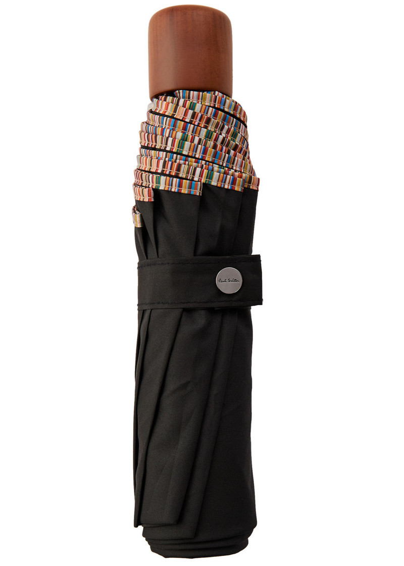 Paul Smith Paul Smith Signature Striped-trim Umbrella outlook