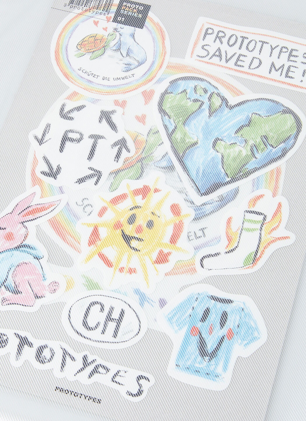 Proto Prints 01 Stickers Cute - 3