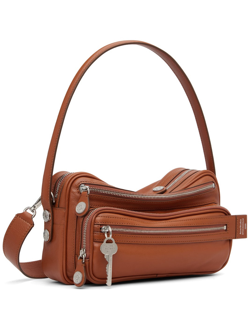Acne Studios Tan Camero Party Shoulder Bag outlook