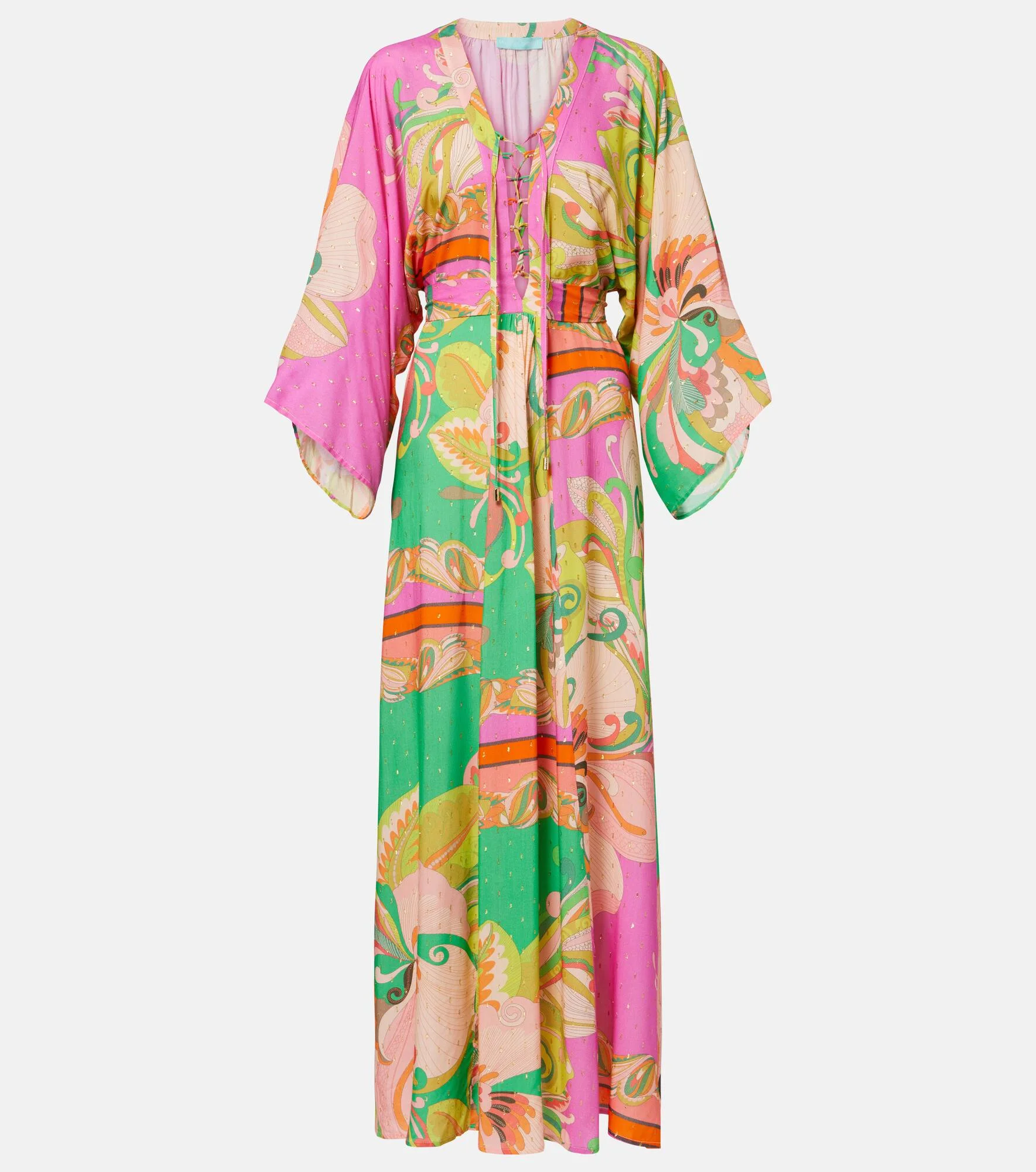 Natalie printed beach dress - 1