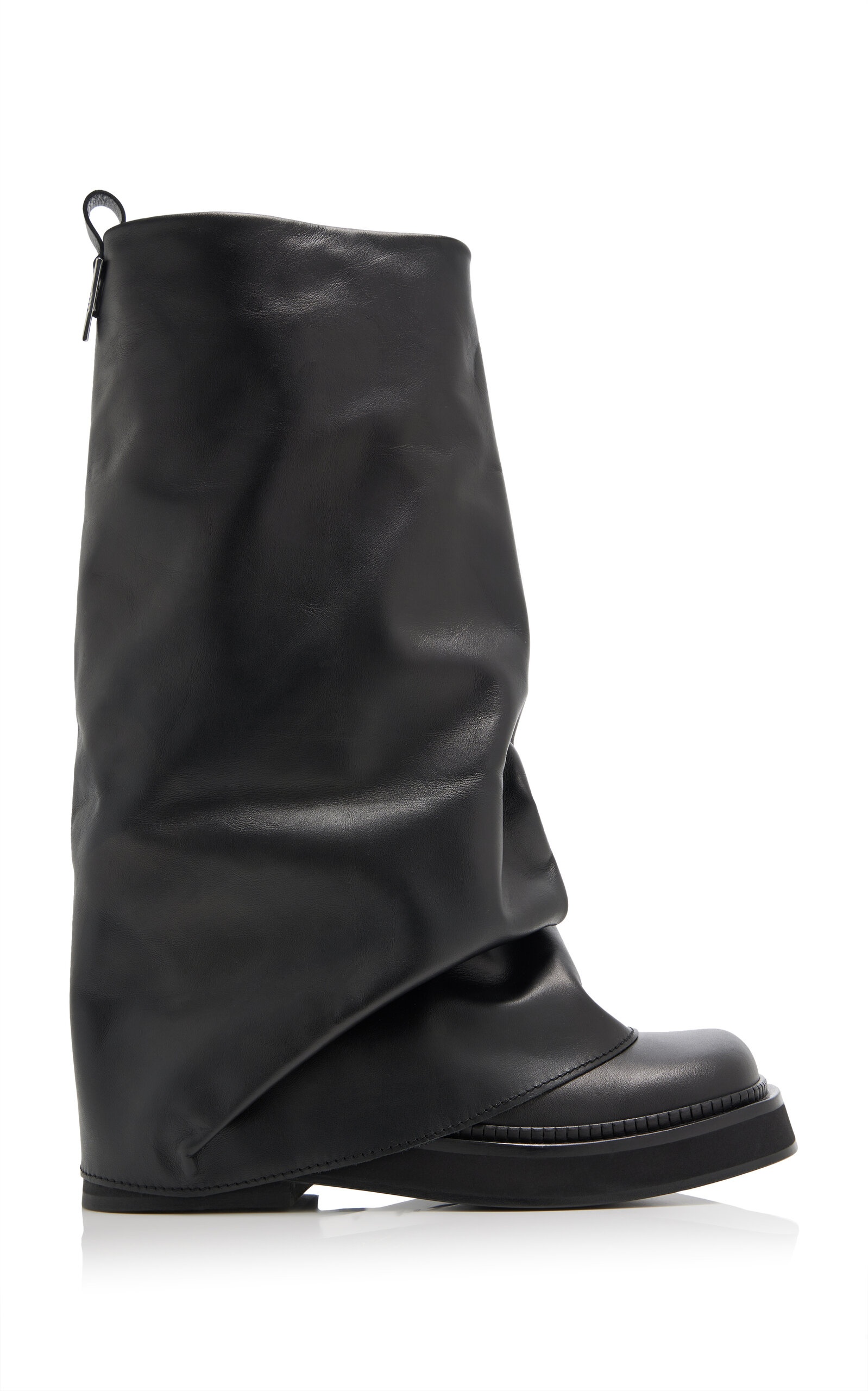 Robin Leather Combat Boots black - 1