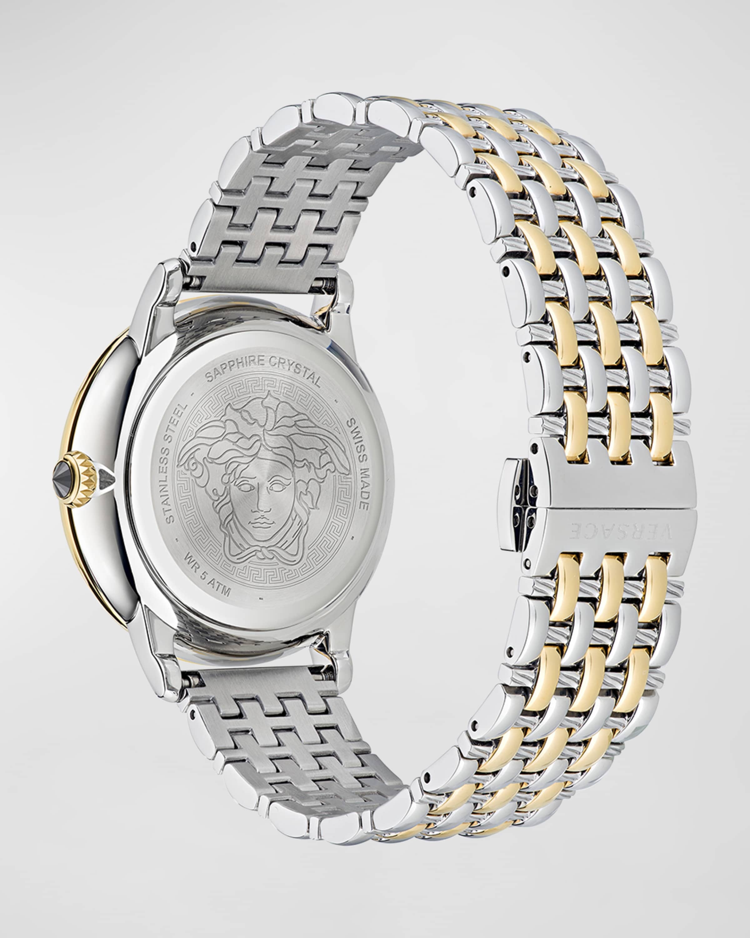 38mm Medusa Alchemy Bracelet Watch, Two-Tone - 3