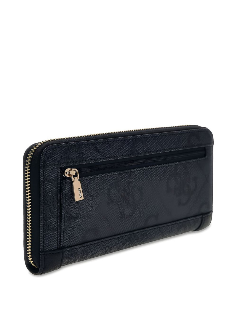 logo patterned zip wallet 3