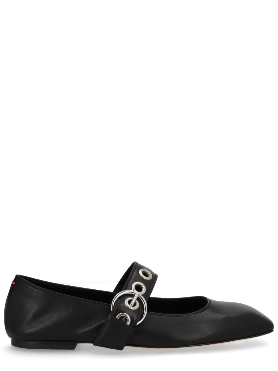 Aeyde Women "Uma Mary-Jane" Shoe With Eyelets - 1