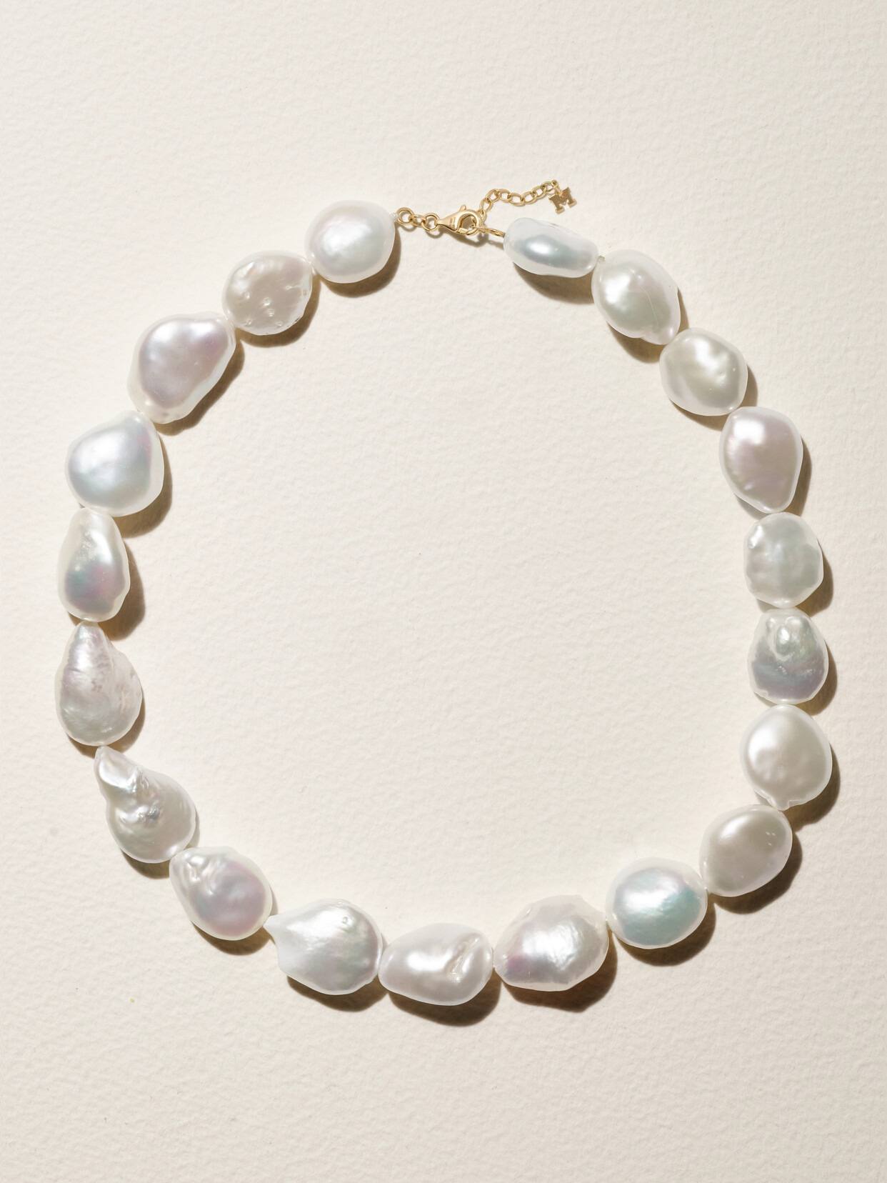 14-karat Gold Pearl Necklace - 1