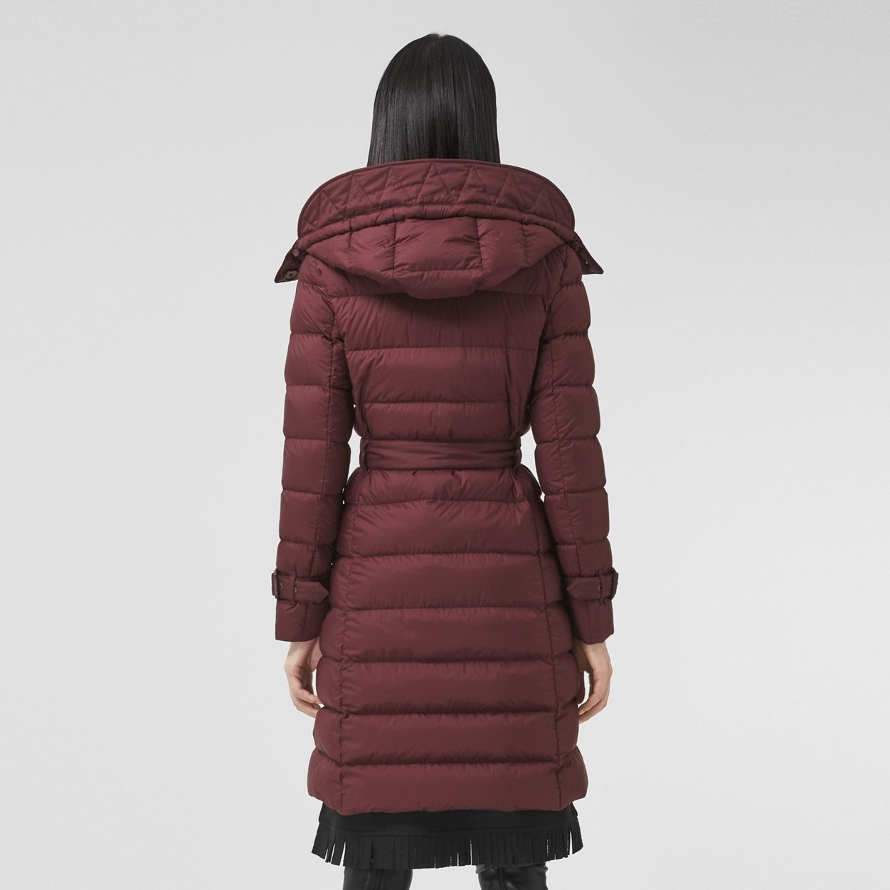 Detachable Hood Down-filled Coat - 3