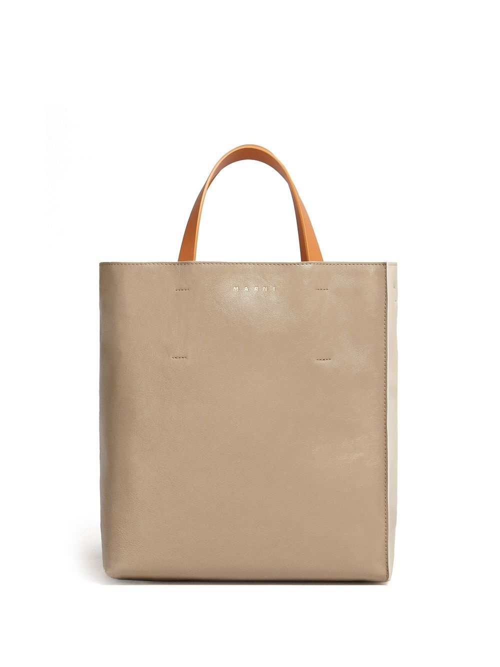 Soft colour-block tote bag - 1