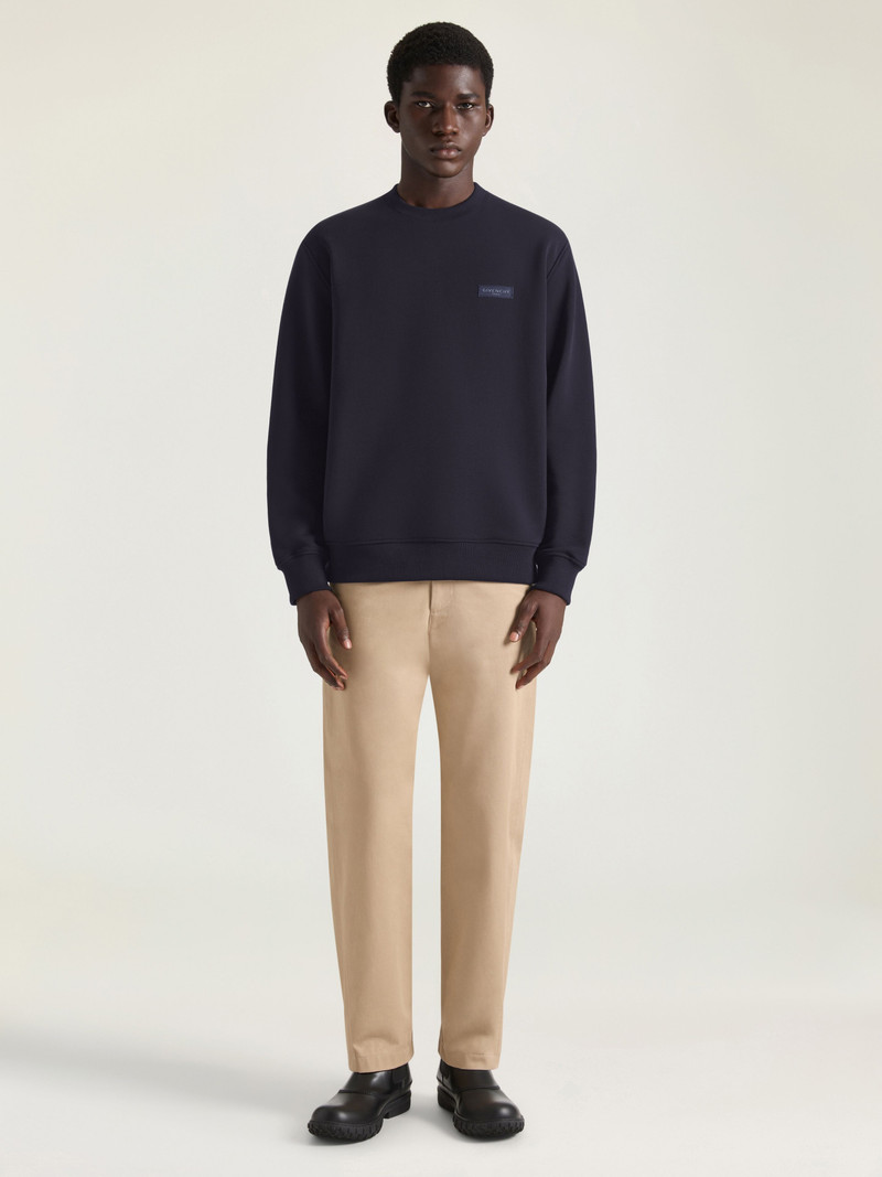 Givenchy SWEATSHIRT IN FLEECE WITH GIVENCHY PARIS GROS GRAIN outlook