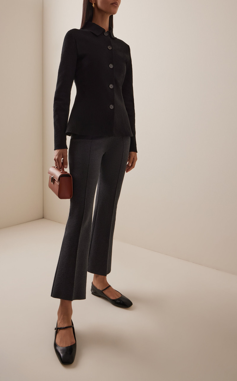 HIGH SPORT Oliver Geo-Jacquard Cotton-Blend Jacket black outlook