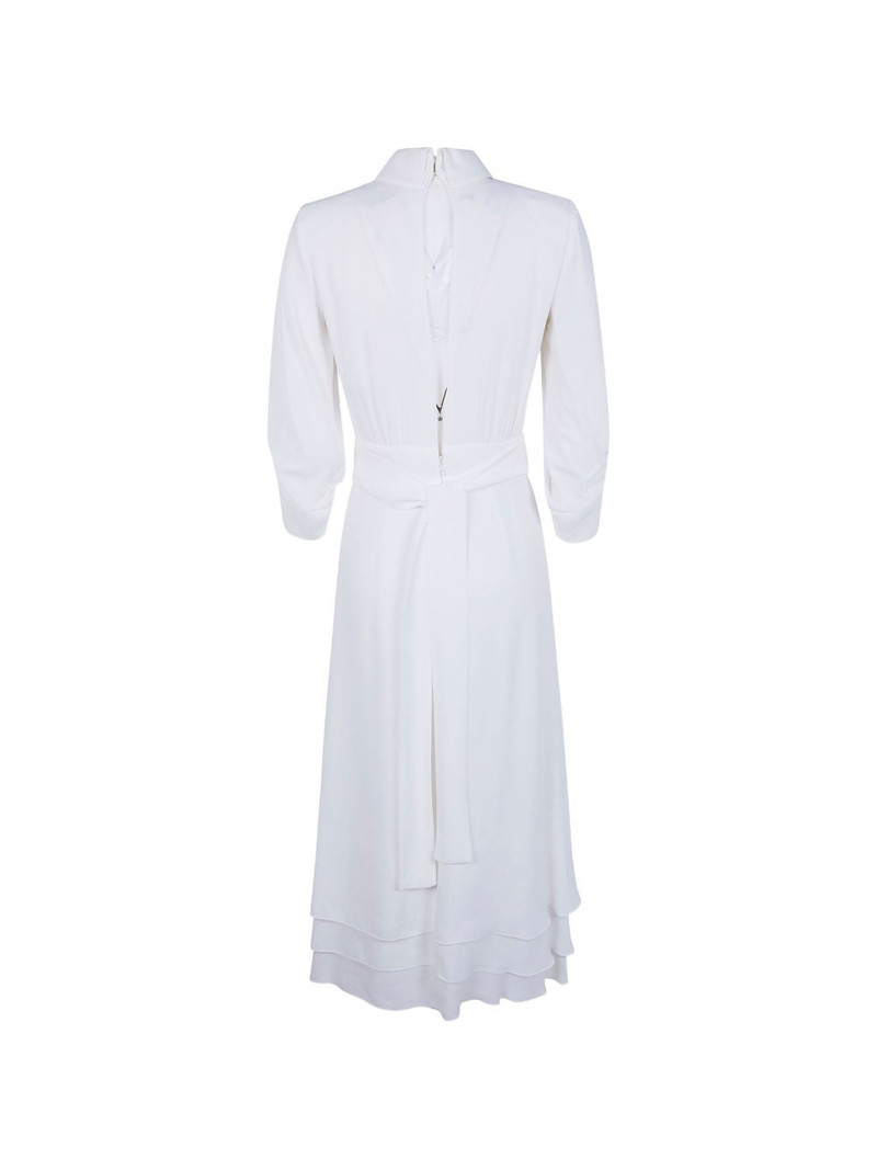 ELISABETTA FRANCHI ruffled shirt dress outlook