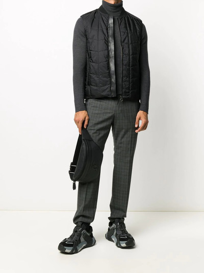 Salvatore Ferragamo quilted zip-up gilet outlook