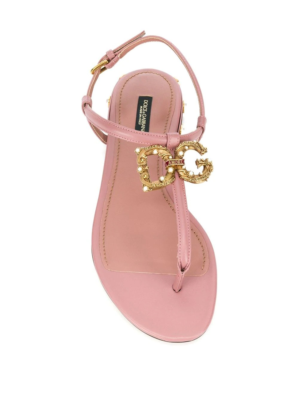 DG Amore thong sandals - 4