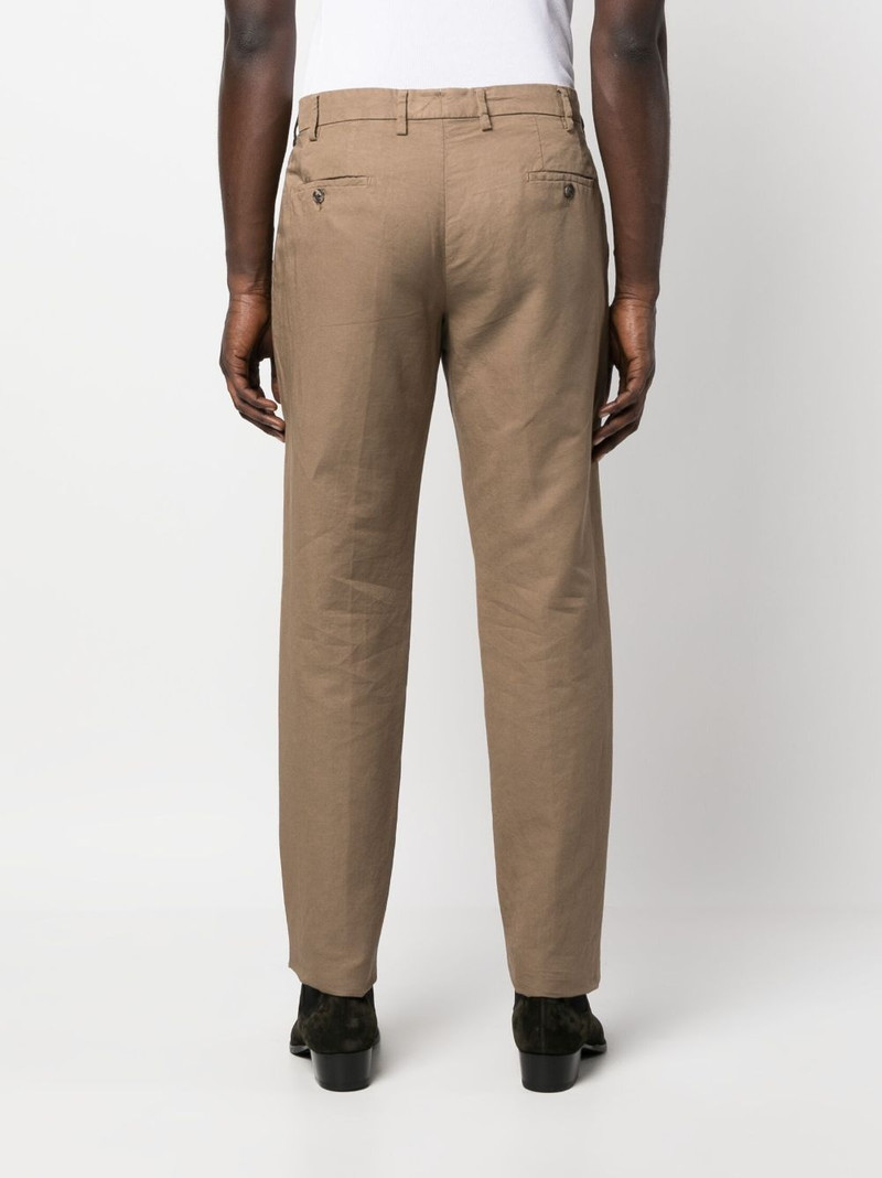 straight-leg linen trousers 4