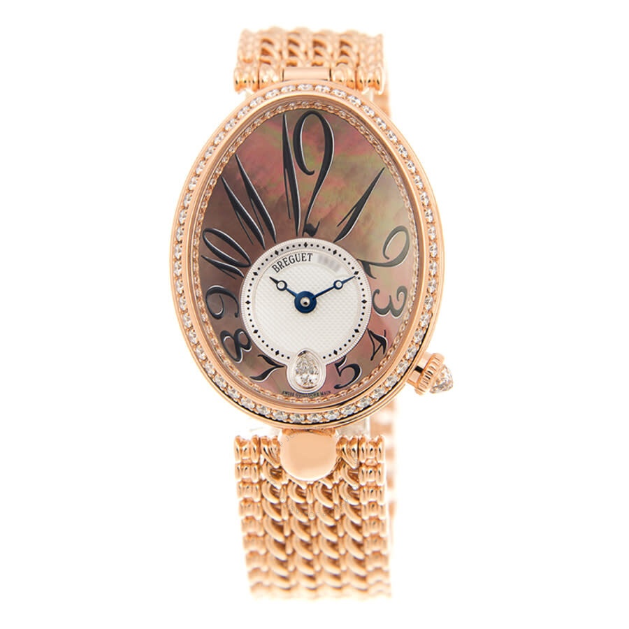 Breguet Reine de Naples Automatic Diamond Ladies Watch 8918BR/5T/J20.D000 - 3
