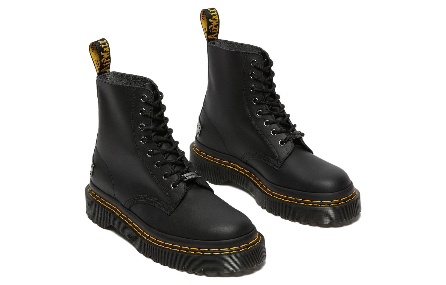 Dr. Martens 1460 Bex Double Stitch Leather Boots 'Black' 27880001 - 3