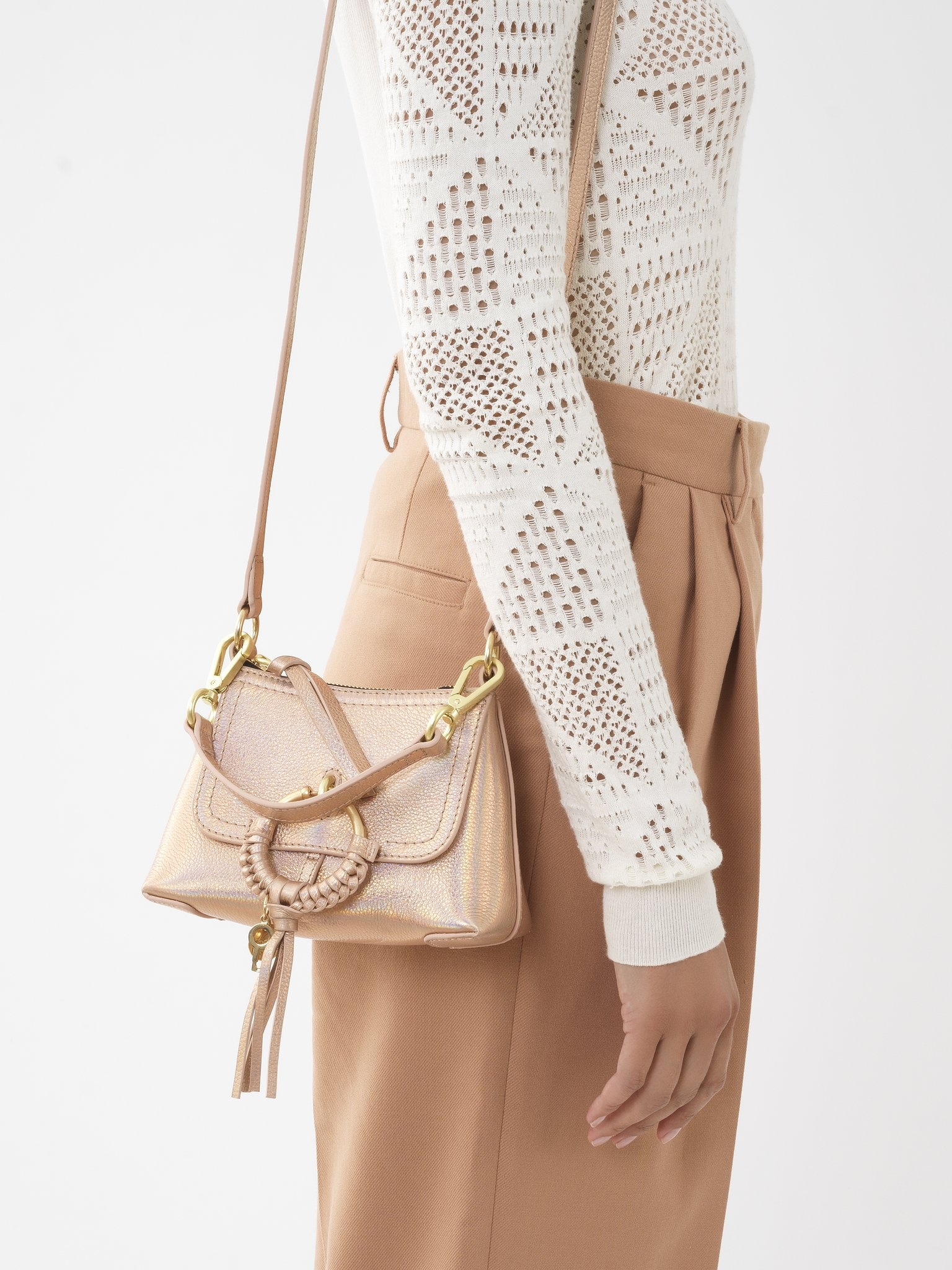 See by Chloé Hana mini clutch bag - Neutrals